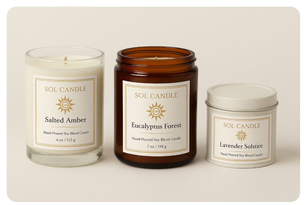 The Drift Collection – Scented Candle Set