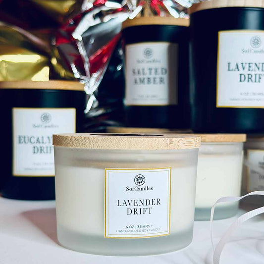 Lavender Aromatherapy Candle